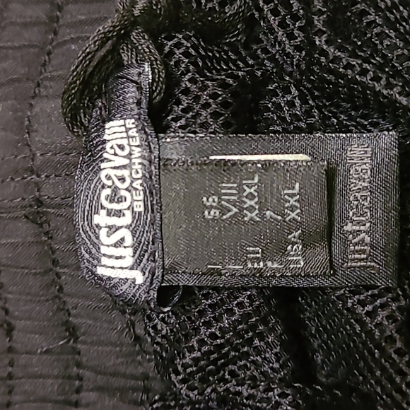 🩳🩳🩳Just Cavalli Beachwear Men's Logo Swim Trunks Size XXL - Picture 7 of 14